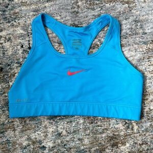 Nike Women's Vibrant Blue Sports Bra